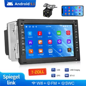 Für VW T4 T5 TRANSPORTER POLO 7" Android 9.1 Autoradio GPS Navi WiFi USB+ kamera - Bild 1 von 12
