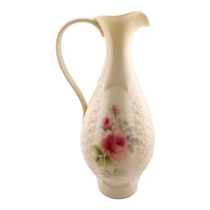 Donegal Parian Irish Rose Krug Ewer Vase 8 cm neuwertig - Bild 1 von 12