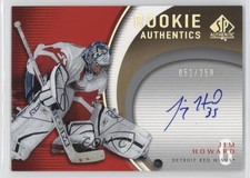 2005-06 SP Authentic Authentics /250 Jimmy Howard Jim #RA-JH Rookie Auto RC