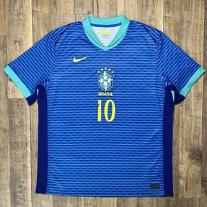 New Nike Brasil National Team 2024 Neymar Jr. Authentic Soccer Jersey Men’s XL - Picture 1 of 8