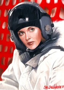 Edición Limitada ACEO PRINT SG-1 Stargate Sam Carter Amanda Tapping M. Mishkova - Imagen 1 de 1