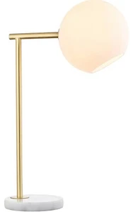 JONATHAN Y JYL1000A Charles 20.5" Metal/Marble LED Table Lamp No Globe Base Only - Picture 1 of 7