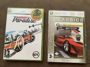 xbox 360 games - Project Gothem & Burnout Paradise with manuals - Picture 1 of 4