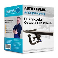 Produktbild - Für Skoda Octavia Fliessheck 12- AUTO HAK Anhängerkupplung abnehmbar neu
