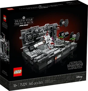 LEGO STAR WARS 75329: DEATH STAR TRENCH RUN - DIORAMA NUEVO Y EMBALAJE ORIGINAL / NUEVO Y SIN USAR, EN CAJA ORIGINAL - Imagen 1 de 4