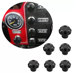 Perillas de tablero de aluminio aire acondicionado Billet para Jeep CJ-5 CJ-7 CJ-8 1976-1986 - Imagen 1 de 11