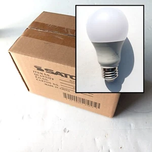 6 Pack Satco S29810 LED 11W=100W Dimmable 1100 Lumen A19 Warm White 27K E26 Base - Picture 1 of 2
