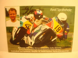 Axel Spalteholz - original signierte Autogrammkarte - Bild 1 von 1