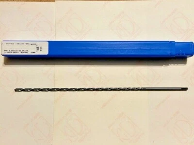 1/8" (3.175mm) x 200mm DRILL BIT EXTRA LENGTH HSS - Presto UK