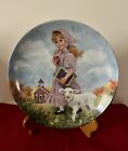 1985 RECO MARY HAD A LITTLE LAMB 8.5? MOTHER GOOSE PLATE DECORATIVE J MCCLELLAND