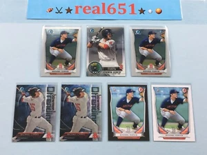 2014+ MICHAEL CHAVIS Rookie-Prospect Lot x 7 RC Bowman Chrome 1st Asia Black - Picture 1 of 6