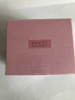 GUCCI 11(粉色)1.6盎司女士淡香水喷雾,100%正品,密封,非常罕见 — 第 1/2 张图片