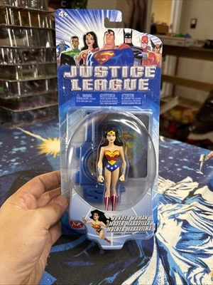 2003 Wonder Woman Justice League Animated Series 4" Figure DC Mattel NIB JLU - Image 1 of 4