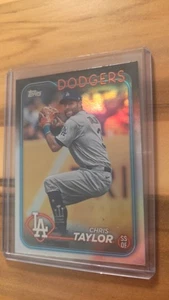 2024 Topps Series, Chris Taylor, Los Angeles Dodgers, #246, Silver - Bild 1 von 2
