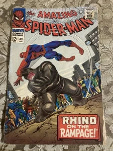 Amazing Spider-Man #43 1966, 1. vollständige App. von Mary Jane Watson (siehe Fotos) - Bild 1 von 11