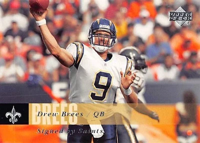2006 Upper Deck #120 Drew Brees - Image 1 of 2