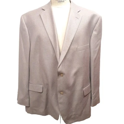 全新 Oak Hill 夏季运动外套 3XL 54 / 56 R 聚人造丝紫色西装外套  — 第 1/4 张图片