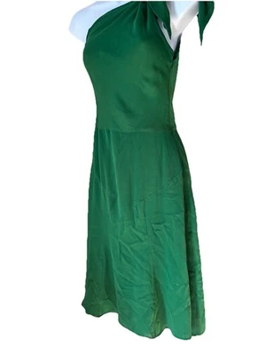 GUCCI  Kelly Green  Silk  dress (40 ) - Image 1 of 4