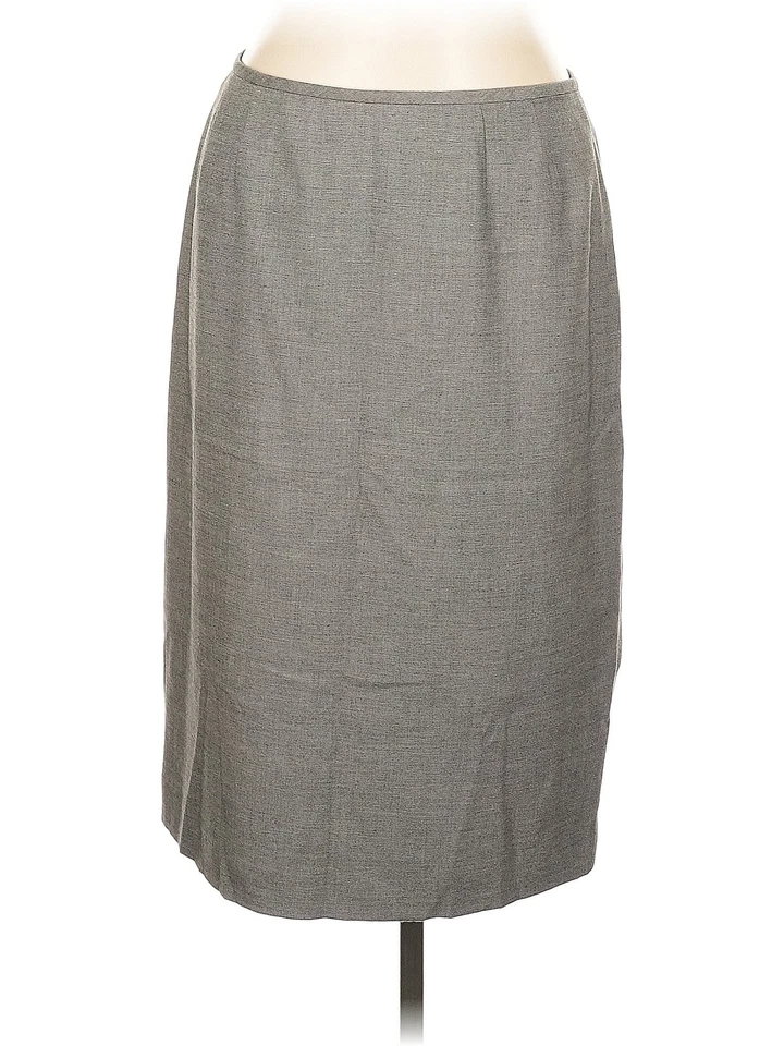 Falda formal gris Suit Studio para mujer 10 Foto 1 de 2