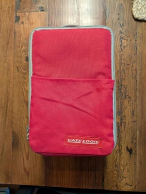 Estuche de transporte Case Logic 15 CD de nailon - rojo Foto 1 de 4