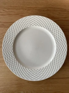 Piatto Pagnossin PRESIDENTE bianco Treviso bordo vimini 10 5/8" Italia - Foto 1 di 5