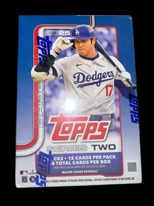 2025 Topps SERIES TWO MLB Baseball Trading Cards Blaster Box - 84 Cards New - Picture 1 of 2