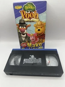 The Book of Pooh Fun With Make Believe VHS Tape Disney Playhouse Cartoon Show - Picture 1 of 3