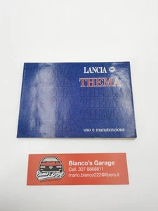 Manuale Lancia Thema uso e manutenzione - Foto 1 di 4