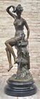 Auguste Moreau`s  77 LBS Sexy Woman Fine Art Bronze Sculpture: Hot Cast, Gift
