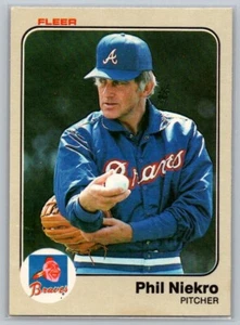 Fleer Phil Niekro 1983 #143 - Imagen 1 de 2