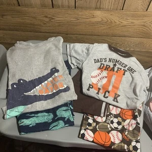 Boys Carters 7-8 Pajama Lot - Picture 1 of 8