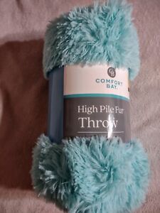 Comfort Bay High Pile Fur Throw