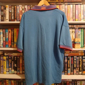 Vintage 1980s 80s IGA Employee Polo Shirt- Size XL Made In Australia- Blue - Picture 1 of 5