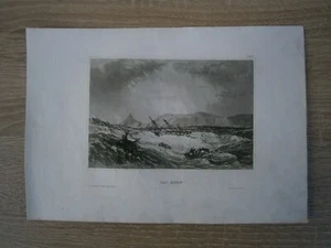 1847 Estampado Meyer CAPA CUERNO, TIERRA DEL FUEGO, CHILE, #34 - Imagen 1 de 1