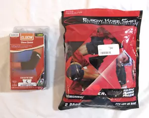 MUELLER SPORT CARE Ellenbogen Ärmel & Knie Schienbein Diamant Pad Paar schwarz Large (offen) - Bild 1 von 12