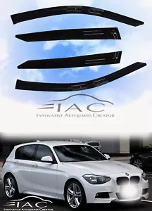 For BMW 1 Series F20 5D Hatchback 2012-2019 Window Visor Guard Vent Deflector - Picture 1 of 7