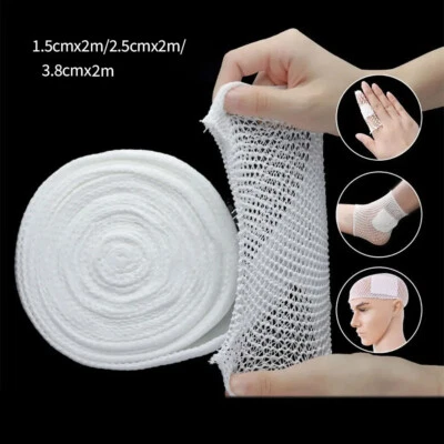 Breathable Elastic Net Tubular Bandage Mesh Bandage Wound Dressing Net Elastic  - Image 1 of 4