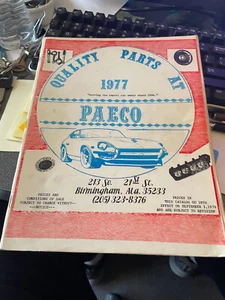 1977 PAECO Auto Engine Catalog Birmingham AL 60 pages see my other listings - Picture 1 of 2
