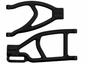 Brazos A traseros izquierdos extendidos RPM Traxxas Revo/Revo 2.0/Summit (negro) (RPM70432) - Imagen 1 de 1