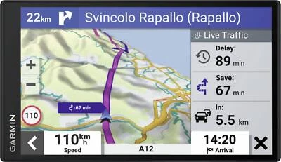Garmin DriveSmart 76 EU, MT-D, GPS Mobiles Navigationsgerät, helles Touchdisplay - Bild 1 von 4