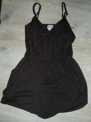 Mossimo Supply Co эластичный пояс, карманы без рукавов Детский комбинезон черный размер маленький - Изображение 1 из 3