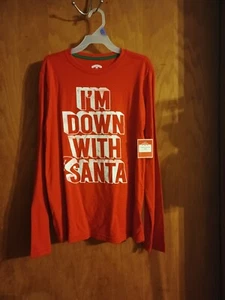T-shirt manica lunga Holiday Time----taglia XL - Foto 1 di 2