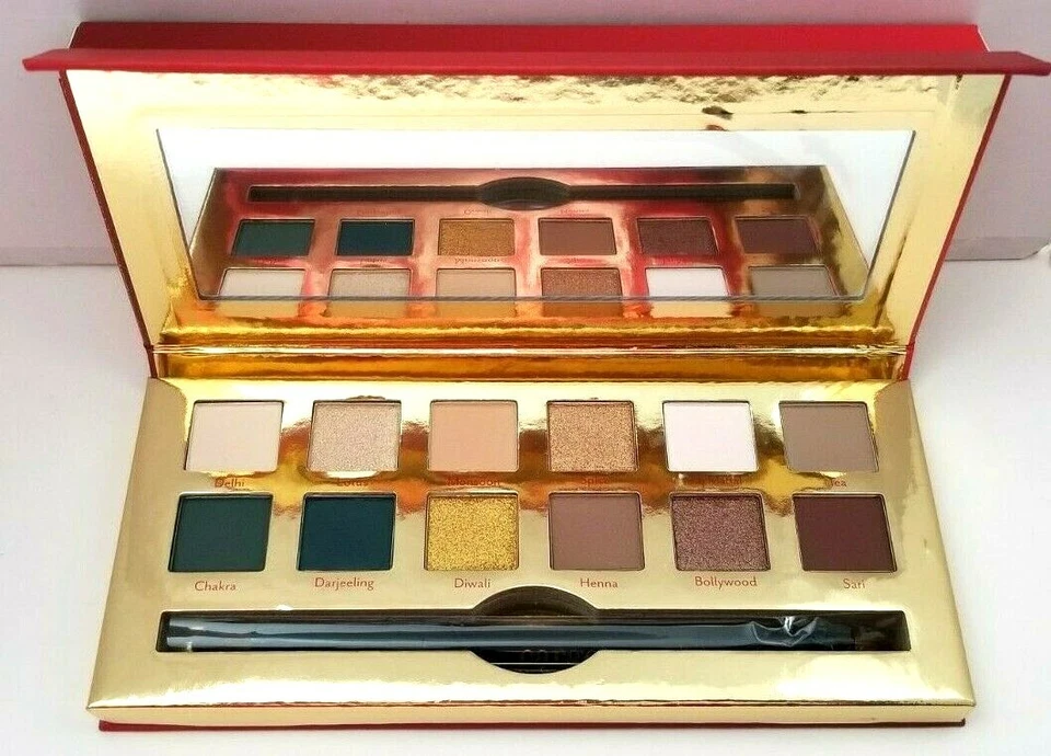 CARGO COSMETICS NAMASTAY IN INDIA EYE SHADOW PALETTE 12 Shadows, 1 Dual Brush - Image 1 of 4