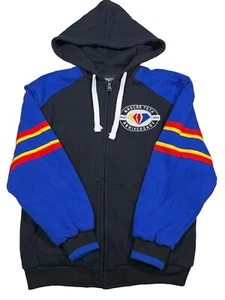 Nascar 75th Anniversary Medium Full Zip Heavy Sweatshirt Chase Pitshop Hoodie - Picture 1 of 6