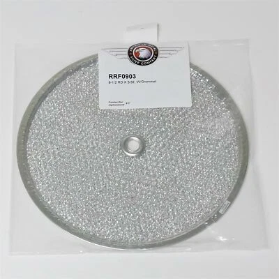 AMERICAN METAL FILTER COMPANY RRF0903 Round Aluminum Grease Filter 9-1/2 for 99010042