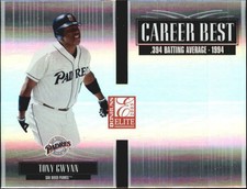 2005 (PADRES) Donruss Elite Career Best #25 Tony Gwynn /1500