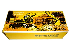 Excavadora hidráulica modelo metálico NZG 174 Mengele HM 1035 1:50 EMBALAJE ORIGINAL excavadora - Imagen 1 de 9