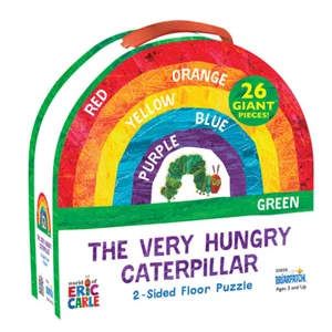 The Very Hungry Caterpillar 2-Sided Floor Puzzle Kids/Children Activity Toy 3+ - Picture 1 of 1