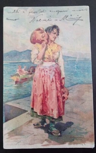 1920ca (Della Valle) venditrice di acqua - acquaiola - costumi napoletani - Picture 1 of 2