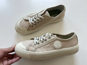 Fly London Women's Tere557fly Lace Up Canvas Sneaker Shoes Women’s Size 37 - Picture 1 of 8